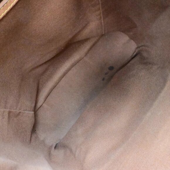 LOUIS VUITTON Montsouris MM Backpack Bag Monogram Leather Brown - Picture 13 of 16